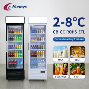 Vitrine réfrigérée commerciale pour boissons <span class=keywords><strong>RedBull</strong></span> avec porte vitrée, logo personnalisé, éclairage LED, refroidissement direct, sans givre - Product Image 6
