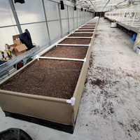 Jardinière de légumes respirante avec cadre lit de culture en tissu pour cultiver des pommes de terre et des fleurs lit surélevé pour la culture du jardin