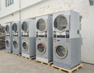 Venta caliente 12kg 16kg 22kg Acero inoxidable 304 apilado de monedas/OPL <span class=keywords><strong>Lavadora</strong></span> <span class=keywords><strong>y</strong></span> <span class=keywords><strong>secadora</strong></span> Máquina de lavandería comercial - Product Image 5