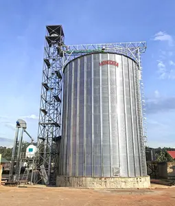 Serviço overseas silo de aço grão 500ton 1000ton 3000ton