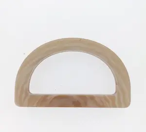 D-ring eco-rozo riciclato su ordinazione Faux Corozo Beige accessori donna rivestimento nastro cintura