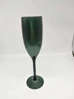 Flûtes à champagne en plastique blanc transparent de 5,2 oz, verres à champagne transparents en vrac pour les fêtes, couleur personnalisée