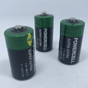 Batería de Zinc-Carbón R14 UM2 Tamaño C 1.5V sin Mercurio para Juguetes, en Oferta - Product Image 3