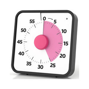 Temporizador Mecánico Pomodoro de 60 Minutos para Cocina, Reuniones, Productividad, Estudio, Niños, Magnético, Visual, Venta al Por Mayor - Product Image 1