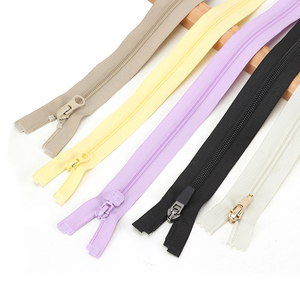 Nhà Máy Tự Động Khóa #3 #5 #8 Dây Kéo Trong Băng Màu Đỏ Với Ánh Sáng Sáng Vàng Răng Mở Cuối Kim Loại Dây Kéo - Product Image 3