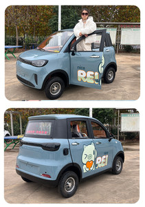 Vehículo Eléctrico Cerrado de Baja Velocidad para Adultos, Mini Auto LS EV de 4 Ruedas para el Desplazamiento Diario de Personas Mayores y Conducción en el Vecindario - Product Image 5
