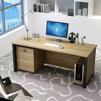 Escritorio de Computadora de Madera Sólida Premium con Altura Ajustable para Oficina en Casa y Espacios Comerciales con Diseño Moderno