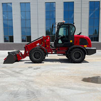 HZM Land maschinen lieferant 2ton 825T Teleskop ausleger Hof lader/Radlader/Lader