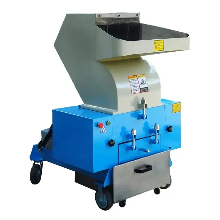 Pe Pvc Pet Plastic Crusher Machine China Fabricage Kleine Afval Plastic Breekmachine Prijzen Industriële Plastic Shredder