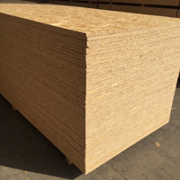 Panneaux OSB3 de qualité industrielle 9 mm, imperméables, pour l'emballage lourd et la fabrication de palettes