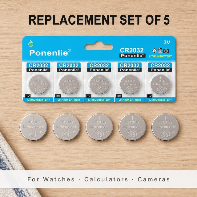 Factory Direct Wholesale CR2032 3V Lithium Button Cell Battery 220mAh for Car Key Remote Control Watches Certified