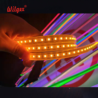 Bande LED Blanc Chaud 120V 230V SMD2835 50cm/100cm Étanche IP65 Monocouleur Contrôle par Application CRI Élevé 90 pour Scène et Mur Découpable