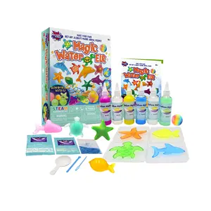 Vendita calda New Magic Water of DIY STEM Jelly Elf Educational Chemistry Kit Toys può creare il tuo pet oceanico con stampo per bambini 8 +