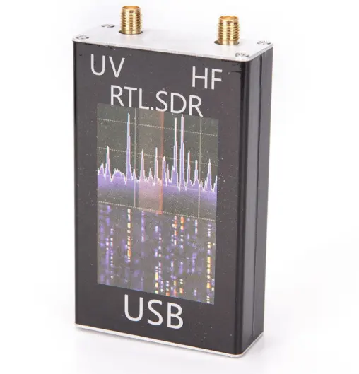 ตัวรับสัญญาณวิทยุ100KHz-1.7GHz,คลื่นความถี่เต็ม UV HF RTL-SDR ตัวรับสัญญาณ USB ดองเกิลพร้อมวิทยุแฮม <span class=keywords><strong>RTL2832u</strong></span> R820t2 RTL SDR