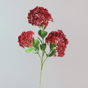 Fiore Artificiale di Ortensia a 3 Teste, Decorazione per la Casa con Effetto Realistico, Stampaggio a Iniezione in Plastica K2889 - Product Image 2
