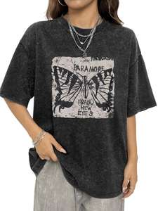 Camiseta de Algodón Simple, Informal, Tejida, Ecológica, con Logotipo Personalizado, Estilo Liso, Unisex, para Promoción - Product Image 2