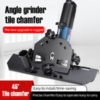 Machine à chanfreiner les carreaux en alliage d'aluminium JUXIN, outil d'assistance à la coupe à 45 degrés, usage industriel/DIY, OEM/ODM, angle 115/125