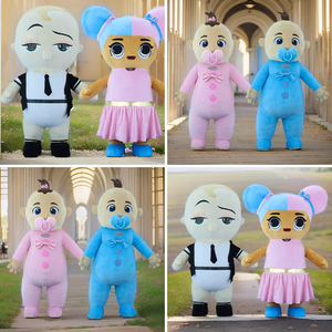 Costume de mascotte gonflable en coton CE 2m/26m, poupée <span class=keywords><strong>LOL</strong></span>, design personnalisé, cosplay, unisexe, adultes, promotion, publicité, Halloween, carnaval - Product Image 5