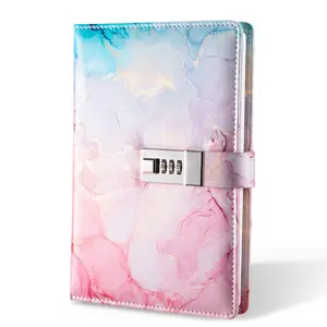 Hot Sellers Not Easily Damaged Cuaderno Libretas Agenda Cahiers Lock Diary Journal Customized Planner Notebook