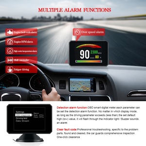 Automobile <span class=keywords><strong>Ordinateur</strong></span> <span class=keywords><strong>de</strong></span> <span class=keywords><strong>bord</strong></span> Numérique <span class=keywords><strong>de</strong></span> <span class=keywords><strong>Voiture</strong></span> OBD2 Conduite Compteur Affichage Numérique Diagnostique P12 - Product Image 5