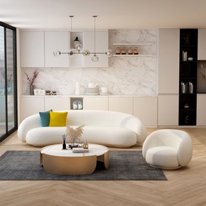 Sofá de 2 Lugares Confortável de Alta Qualidade Moderno e Luxuoso para Sala de Estar à Venda - Product Image 4