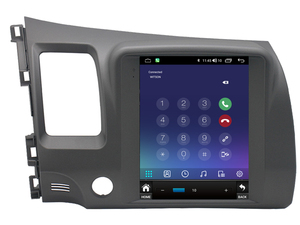 WITSON Android Tesla pantalla vertical coche reproductor multimedia auto GPS Carplay para Honda Civic 2005-2012 conductor de <span class=keywords><strong>mano</strong></span> izquierda - Product Image 5
