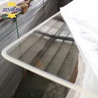 JINBAO Fabrik Marmor muster Spiegel Gold Laser Kunststoff Acryl platte transparente gegossene Acryl perle