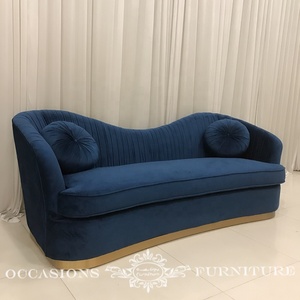 Divano in velluto a forma di cuore in tessuto morbido per ospedale o officina domestica - Product Image 2