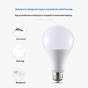 Nhà máy trực tiếp <span class=keywords><strong>LED</strong></span> A60 bóng đèn tiết kiệm năng lượng ánh sáng ấm áp chiếu sáng trong nhà nhựa nhôm E27 vít lưỡi lê cho vườn AC điện - Product Image 3