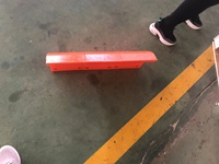Nettoyeur de bande transporteuse primaire en polyuréthane, épaisseur 51 mm, dureté 85-95 Shore A, durée de vie de 2 ans