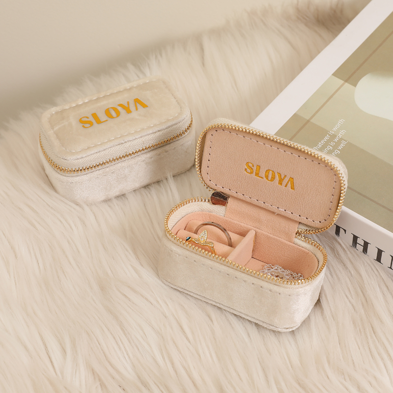 Beige velvet