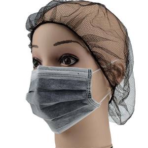 Maschera per viso a 4 strati monouso Non tessuto con filtro per il viso a carbone attivo 3 mascherina ripiegata a prova di polvere - Product Image 1