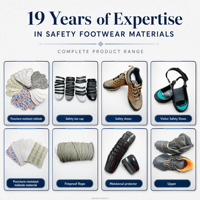 Chaussures de sécurité LY 459,522,600 avec embout en acier anti-impact, anti-perforation et résistantes à l'usure pour ateliers, restauration, sécurité et construction (CN/GUA)