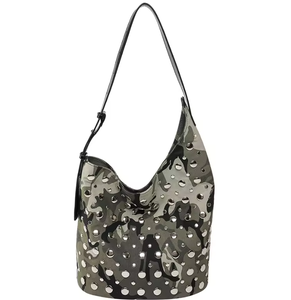 Bolso de hombro de lujo para mujer, de diseñador, con logotipo personalizado, accesorio de moda portátil - Product Image 2