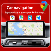 LELV BMW Série 5 F10 F11 2010-2017 Navigation GPS pour voiture avec lecteur Android 14 DSP Audio haute résolution Android Auto Tableau de bord 12,3 pouces