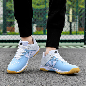 Chaussures de volley-ball, de tennis et de <span class=keywords><strong>badminton</strong></span> de haute qualité, personnalisées, résistantes à l'usure, légères, à lacets, avec doublure en mesh pour hommes et femmes - Product Image 5