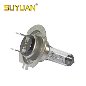 सुज़ 400 + घंटे जीवनकाल क्वार्ट्ज ग्लास गर्म सफेद 12 वी 55w h7 हैलोजन कार बल्ब - Product Image 2