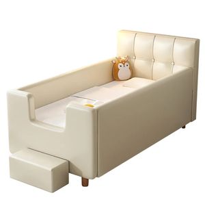 Design semplice letto per bambini con Guardrail piccoli e grandi letti personalizzabili per neonati e bambini per soggiorno e scuola - Product Image 6