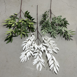 Feuillage artificiel en feuilles de saule Yixuan, plante en soie haut de gamme pour décoration de mariage - Product Image 2