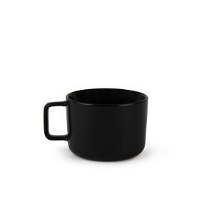 Set di 4 Tazze in Ceramica Jumbo Excelsa 40 Cl Nere in Stile Nordico - Product Image 1