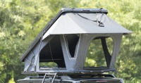 Tente de toit pour camping tout-terrain 4x4 Enjoin, en aluminium, coque rigide, imperméable, quatre saisons, ouverture automatique rapide, avec échelle