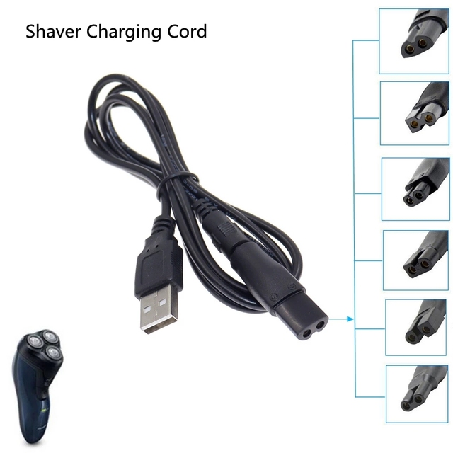 USB Charging Plug Cable 5V Electric Adapter Power Cord Charger for Philips Shavers Plug Charging