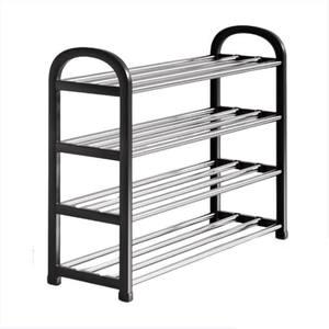 New Multifunctional Shoe Rack Metal Multi-layer Storage Rack Simple Vertical Display Home Storage Shoe Rack - Product Image 1