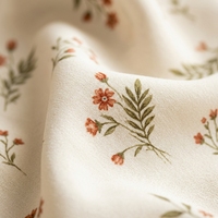 Ensemble de draps en microfibre imprimés de fleurs, 6 pièces, doux et respirants, pour hôtel et maison