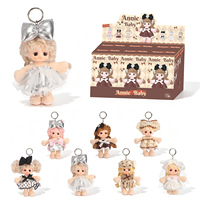 Nouvelle Boîte Mystère Porte-clés en Peluche Annie Baby, Adorable Pendentif Poupée Fille Bonbon, Jouet Personnage en Peluche à Collectionner pour Décoration de Sac