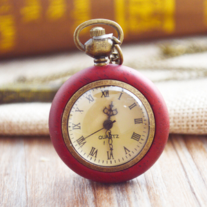 Orologio da Tasca Vintage Europeo in Legno di Mogano, Cassa Circolare Antica, Orologio da Tasca per Uomo e <span class=keywords><strong>Donna</strong></span>, Vendita all'Ingrosso, Orologio Collana alla <span class=keywords><strong>Moda</strong></span> - Product Image 2