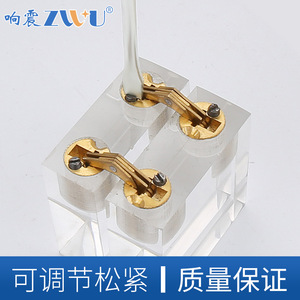 บานพับทองแดงแบบซ่อน ZU+U ขนาด 4 มม. บานพับแบบฝังสำหรับประตูตู้ ดีไซน์ทันสมัย ผิวเคลือบ - Product Image 5