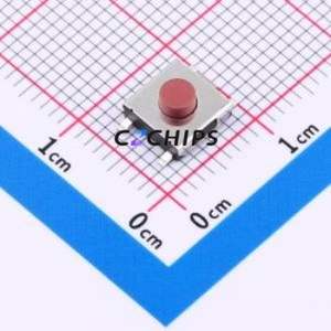 TSE047A3418B Tactile Switch SMD-4P,6.2x6.5mm Switch ( Operating Force: 1.8N )( Switch Length: 8.6mm )( Switch Width: 6.5mm ) - Product Image 1