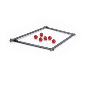 SUNTOOLS/STIPL Modelo 662 Soporte de exhibición de piedras irregulares, molde de prueba de joyería con inserto de cuentas rojas para fabricación de joyas - Product Image 1