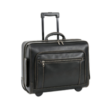 Valise de voyage en cuir de luxe moderne personnalisée, nouvelle valise à roulettes en cuir de vachette PU, approuvée par les compagnies aériennes, fabriquée à la main